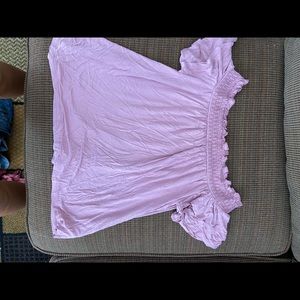 off the shoulder top
